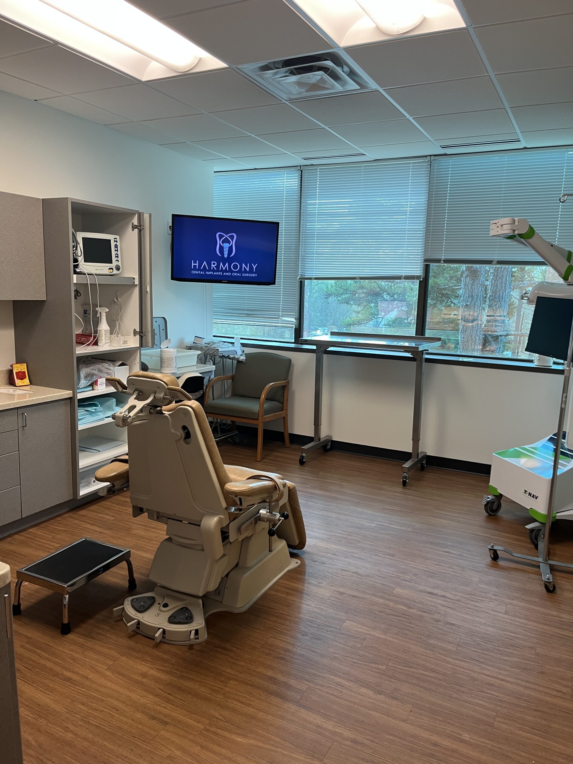 Inside the Harmony Cosmetic Dentistry & Implants office